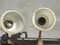 Lámparas de mesa Art Déco de latón, años 20. Juego de 2, Imagen 5