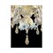 Venetian Transparent-Gold Murano Glass Chandeliers by Simoeng, Set of 2, Image 5