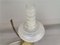 Portugiesische Vintage Aladdin Tischlampe aus Messing & Glas, 1940er 7