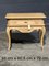 French Bleached Oak Side or Lamp Table, 1920s 8