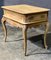French Bleached Oak Side or Lamp Table, 1920s 2