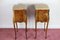 Louis XV French Marquetry Marble Nightstands, Set of 2 5