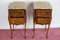 Louis XV French Marquetry Marble Nightstands, Set of 2 3