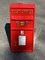 Red Post Box with 2 Keys, Image 4