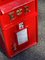 Red Post Box with 2 Keys 7