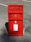 Red Post Box with 2 Keys, Image 1