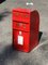 Red Post Box with 2 Keys 5