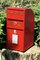 Red Post Box with 2 Keys, Image 3