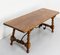Spanish Alder and Wrought Iron Coffee Table, 1960s, Image 4