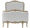 Daybed or Single Bed with Upholstered Button Back, France, Early 20th Century, Image 3