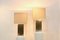 Philodendron-Etched Table Lamps in Brass by Roger Vanhevel, Set of 2 3