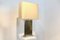 Lámparas de mesa con filodendro de latón de Roger Vanhevel. Juego de 2, Imagen 2