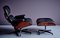 Early Model 670 Lounge Chair and 671 Footstool in Rosewood by Charles & Ray Eames for Herman Miller, 1960s, Set of 2, Image 2