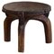 Wabi Sabi Style Tripod Side Table in Wood, Africa, 1950s 1