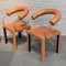 Leather Arcosa Chairs by Paola Piva, Set of 4 3