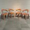 Leather Arcosa Chairs by Paola Piva, Set of 4, Image 1