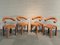 Leather Arcosa Chairs by Paola Piva, Set of 4 6