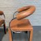 Leather Arcosa Chairs by Paola Piva, Set of 4 5