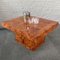 Burl Wood Coffee Table from Roche Bobois, 1980s 11