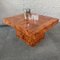 Burl Wood Coffee Table from Roche Bobois, 1980s 2