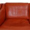 Model 2213 3-Seater Sofa in Cognac Leather with Patina by Børge Mogensen for Fredericia, 1990s, Image 11