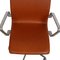Oxford Office Chair in Walnut Aniline Leather by Arne Jacobsen, 2000s 6
