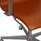 Oxford Office Chair in Walnut Aniline Leather by Arne Jacobsen, 2000s 8