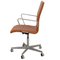 Oxford Office Chair in Walnut Aniline Leather by Arne Jacobsen, 2000s 4