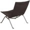 Pk-22 Lounge Chair in Dark Grey Canvas Fabric by Poul Kjærholm for Fritz Hansen, 2000s 5