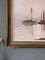 Atardecer costero, años 50, óleo sobre lienzo, enmarcado, Imagen 6