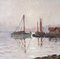 Coastal Sunset, 1950s, Oil on Canvas, Framed 11