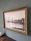 Atardecer costero, años 50, óleo sobre lienzo, enmarcado, Imagen 4