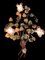 Apliques Tole florales grandes de cristal de Murano, años 70. Juego de 3, Imagen 2