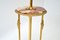 Lampadaire en Onyx et Laiton, France, 1920s 3