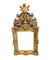 Louis XIV Spiegel aus geschnitztem vergoldetem Holz, Frankreich 2