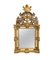 Louis XIV Spiegel aus geschnitztem vergoldetem Holz, Frankreich 1