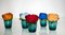 Placeholders in Emerald Glass by Ivv Firenze, Set of 6 2