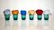 Placeholders in Emerald Glass by Ivv Firenze, Set of 6 1