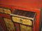 Mid-Century Chinese Painted Cabinet with 2 Doors & 2 Drawers 13