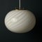 Swirl Murano Glass Pendant Lamp, Italy, 1970s 5