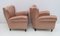 Mid-Century Italian Modern Satin Armchairs, 1950s, Set of 2 4