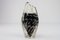 Vintage Crystal Coquille Vase by Paul Kedelv for Flygsfors Sweden, 1950s, Image 1