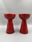 Glasierte Keramik Kerzenhalter von Aldo Londi für Bitossi, Italien, 1960er, 2er Set 1