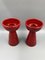 Glazed Ceramic Candleholders by Aldo Londi for Bitossi, Italy, 1960s, Set of 2 3