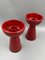 Glazed Ceramic Candleholders by Aldo Londi for Bitossi, Italy, 1960s, Set of 2 2
