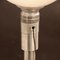 French Art Deco Metal and Opaline Glass Table Lamp from Mazda, 1930s, Image 6