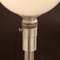 French Art Deco Metal and Opaline Glass Table Lamp from Mazda, 1930s, Image 10
