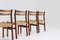 Mid-Century Danish Teak and Paper Cord Dining Chairs, 1960s, Set of 4 7