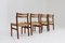Mid-Century Danish Teak and Paper Cord Dining Chairs, 1960s, Set of 4, Image 13