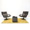 Leather Swivel Lounge Chairs by Geoffrey David Harcourt for Artifort, 1970s, Set of 2 2